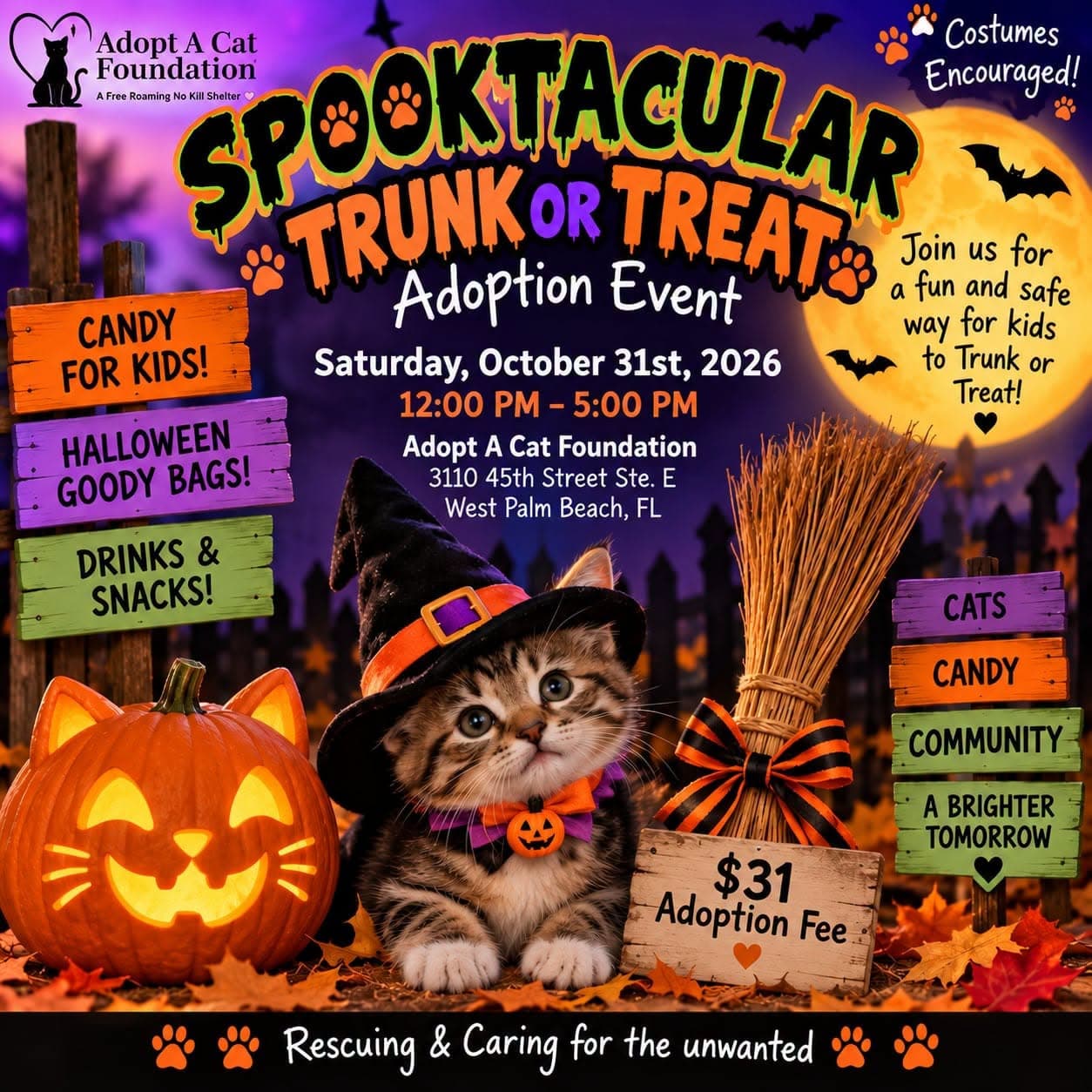 Spooktacular Trunk or Treat