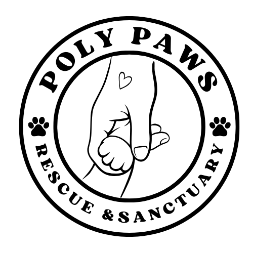 Poly Paws Rescue and Sanctuary logo