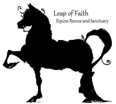Leap of Faith Equine Rescue and Sanctuary logo