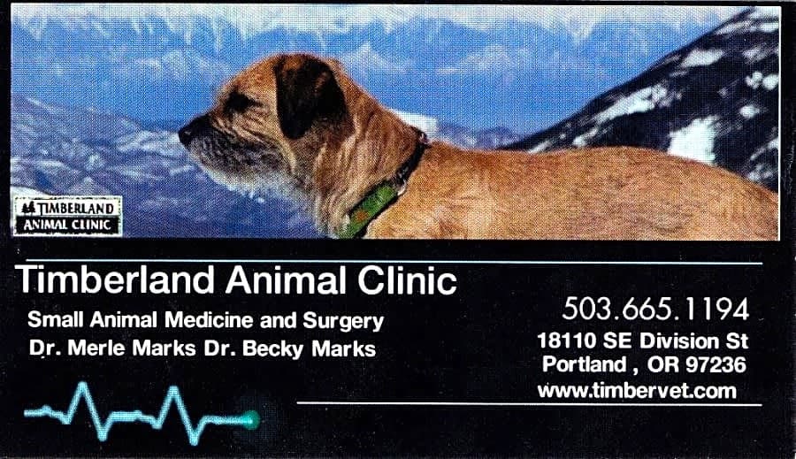 Timberland Animal Clinic logo