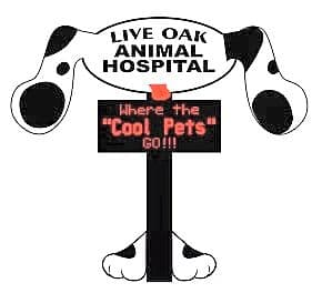 Live Oak Animal Hospital logo