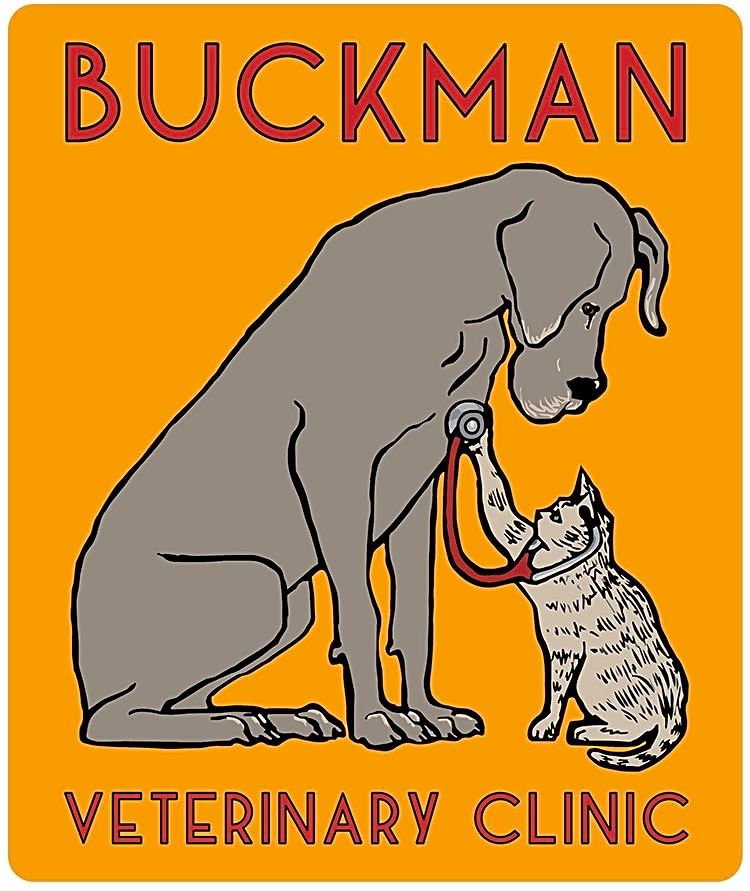 Buckman Veterinary Clinic logo