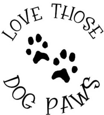 Love Those Dog Paws logo
