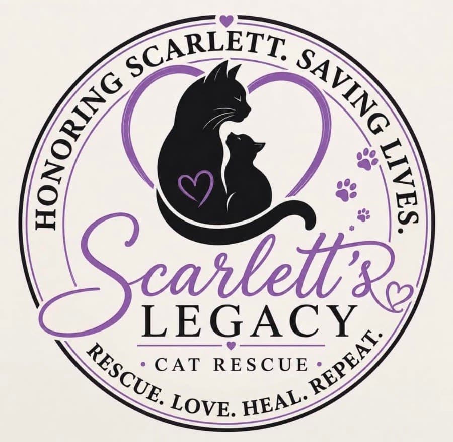 Scarlett’s Legacy Cat Rescue logo