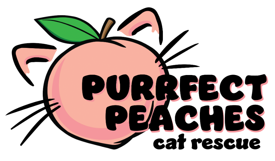 Purrfect Peaches Cat Rescue logo