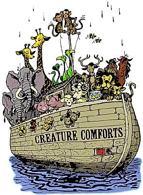 Creature Comforts Veterinary Service logo