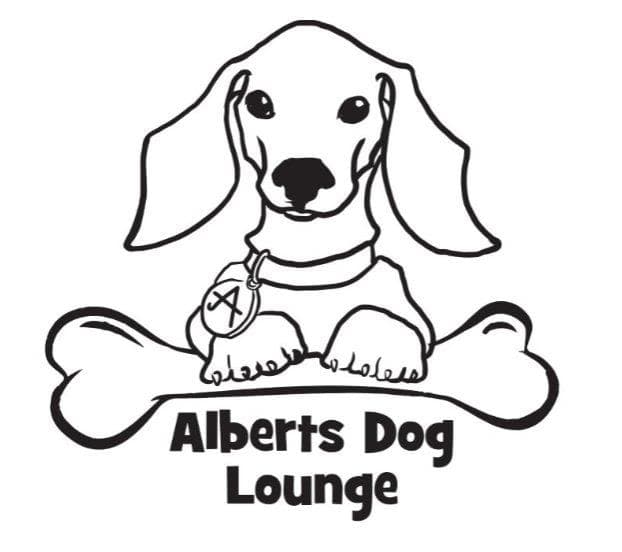 Albert's Dog Lounge logo