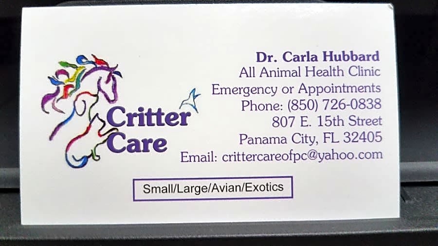 Critter Care of Panama City logo