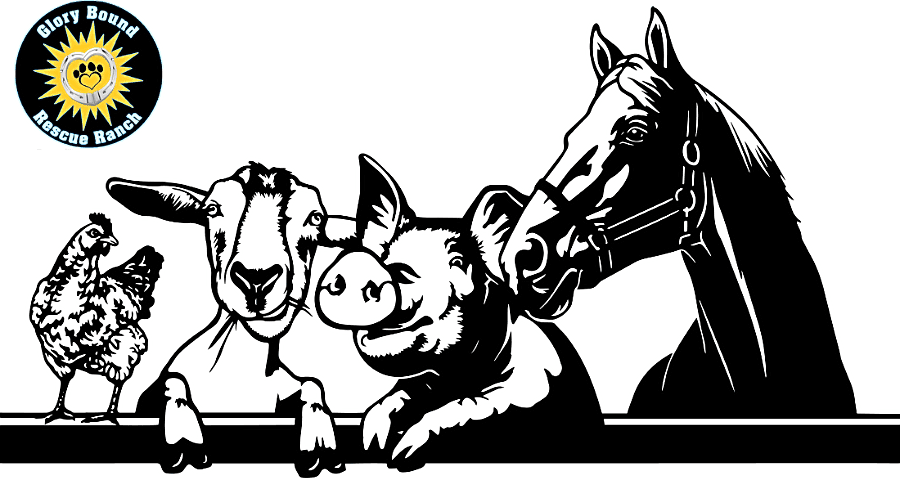 Glory Bound Rescue Ranch logo
