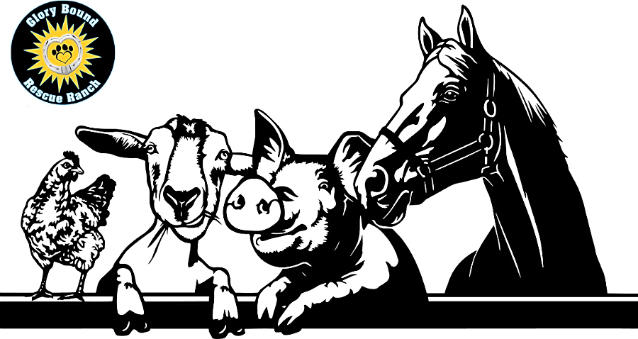 Glory Bound Rescue Ranch logo