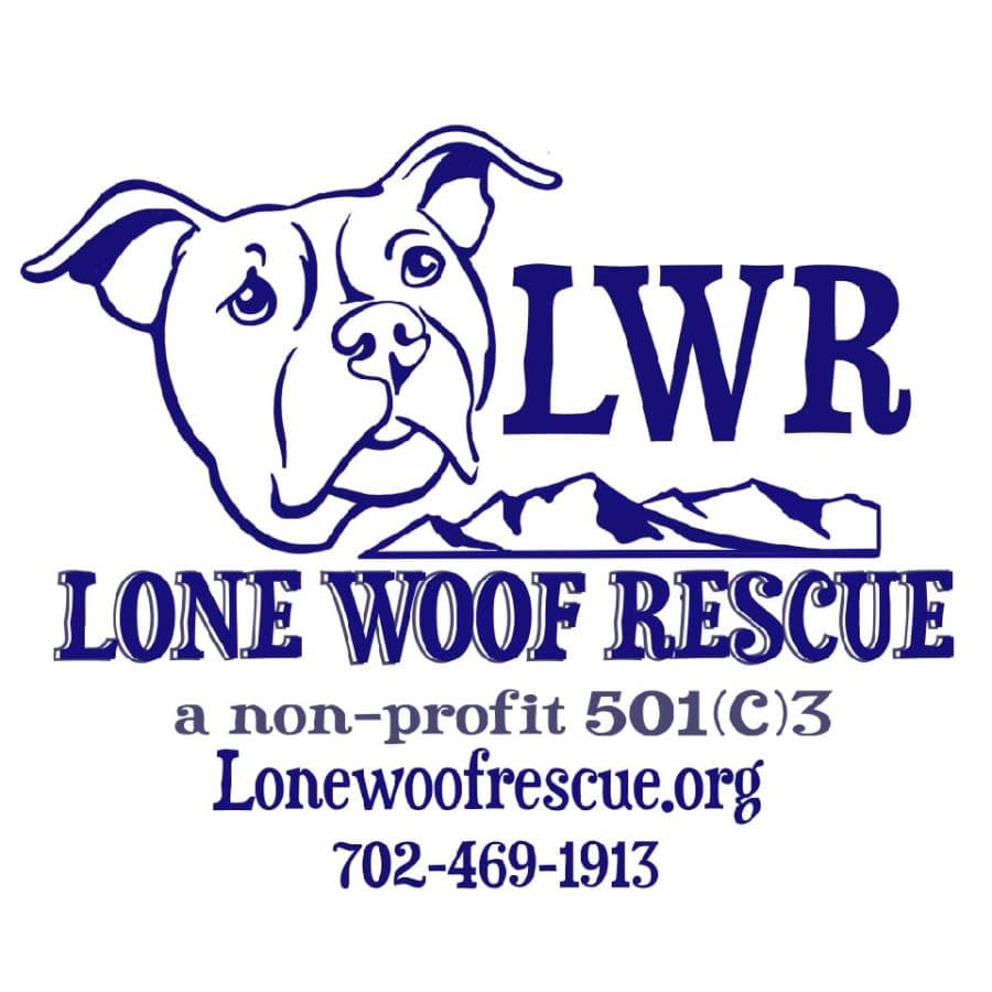 Lone Woof Rescue logo