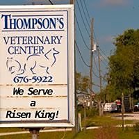 Thompson's Veterinary Center logo