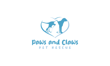 Paws and Claws Pet Rescue logo