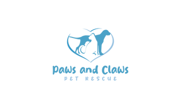 Paws and Claws Pet Rescue logo