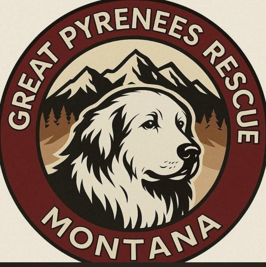 Great Pyrenees Rescue, Montana logo