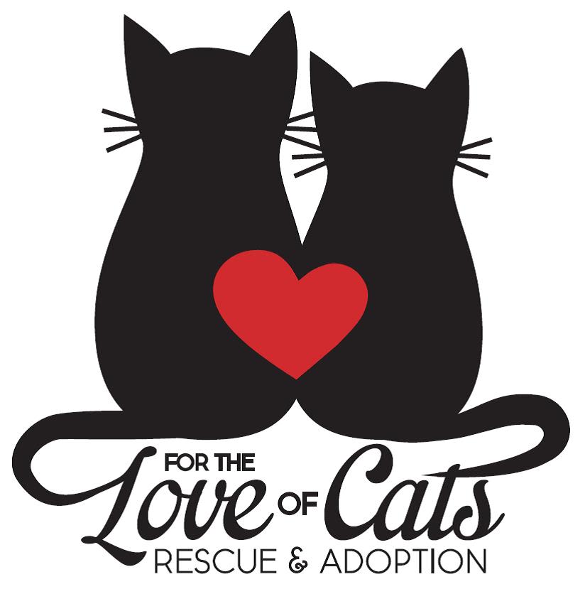 For the Love of Cats Rescue and Adoption logo