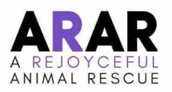 A ReJoyceful Animal Rescue logo