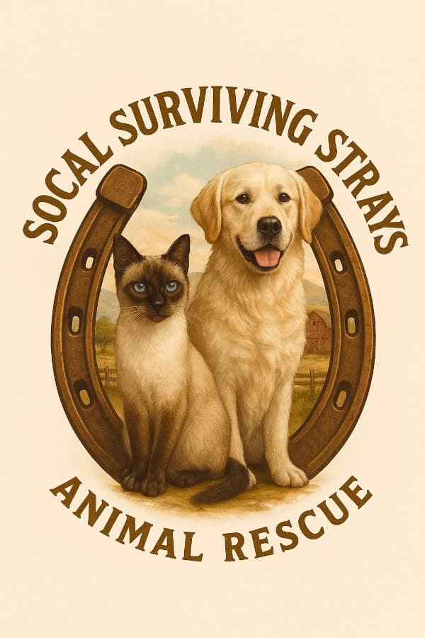 SoCal surviving strays animal rescue logo