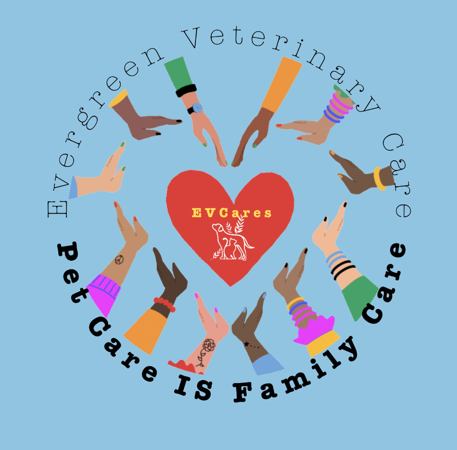 Evergreen Veterinary Care logo