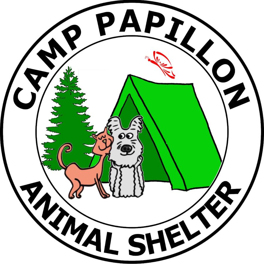 Camp Papillon Animal Shelter logo