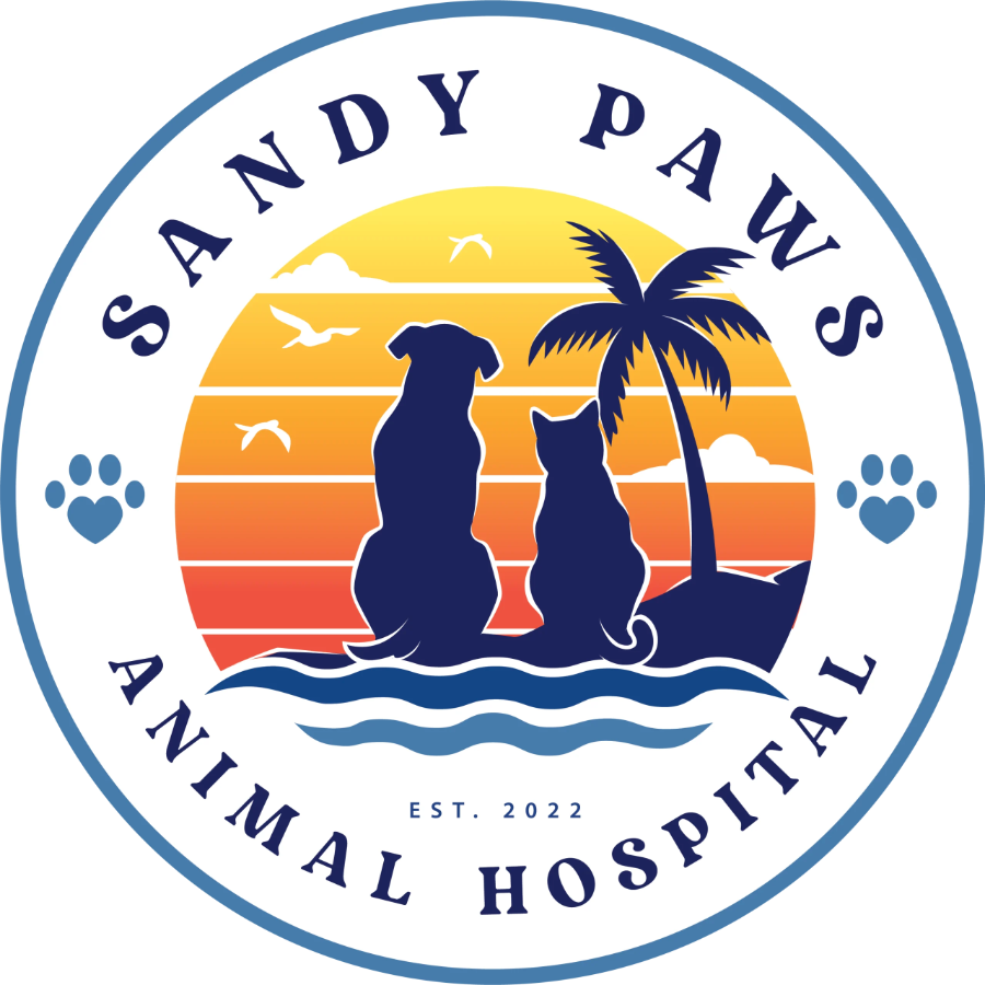 Sandy Paws Animal Hospital logo