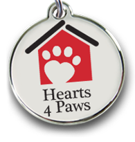 Hearts 4 Paws logo