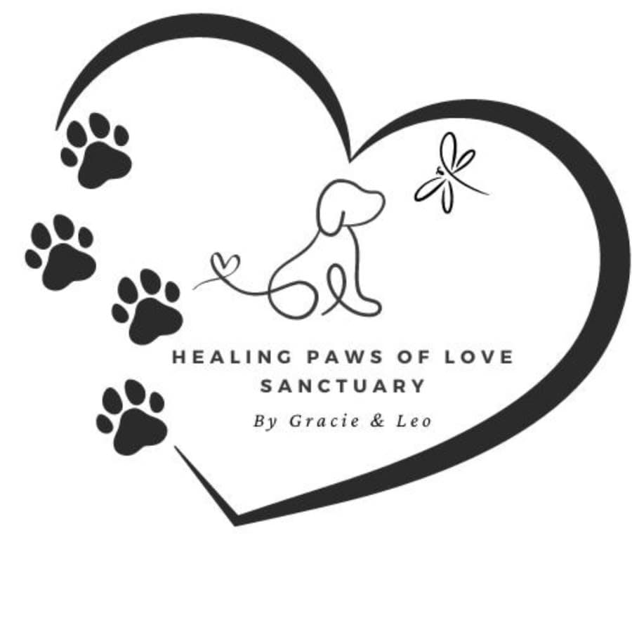 Healing Paws of Love Sanctuary by Gracie & Leo logo