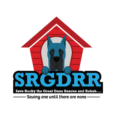 Save Rocky the Great Dane Rescue and Rehab Srgdrr logo