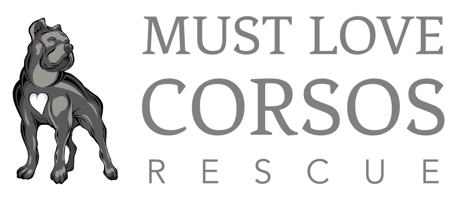 Must Love Corsos Rescue logo