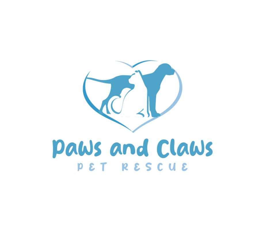 Paws and Claws Pet Rescue logo
