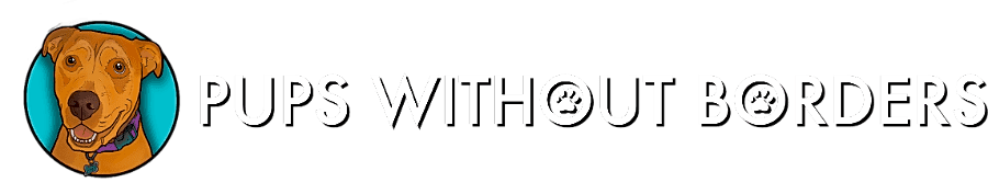 Pups Without Borders logo