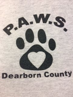 PAWS of Dearborn County logo