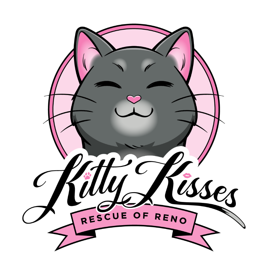 Kitty Kisses Rescue of Reno logo